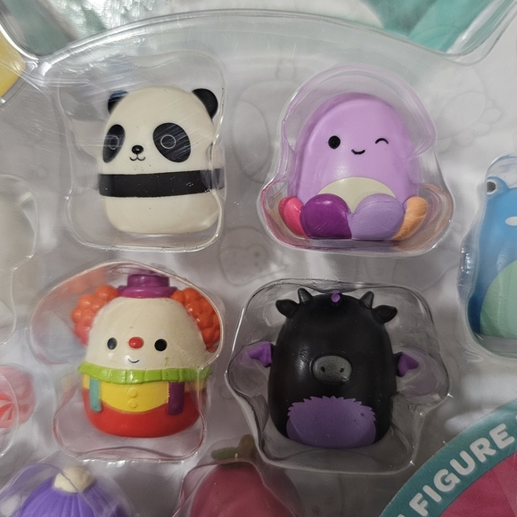 NEW Squishmallows Squishalongs 1 & Plastic Purple Carrying Cat Storage Container - Picture 5 of 11